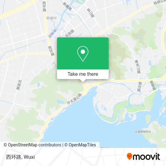 西环路 map