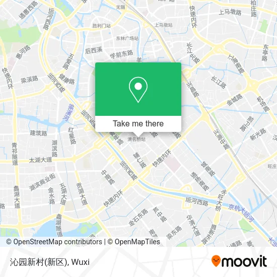 沁园新村(新区) map