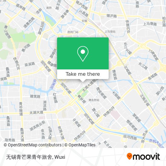 无锡青芒果青年旅舍 map