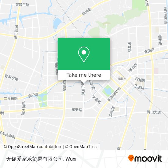 无锡爱家乐贸易有限公司 map
