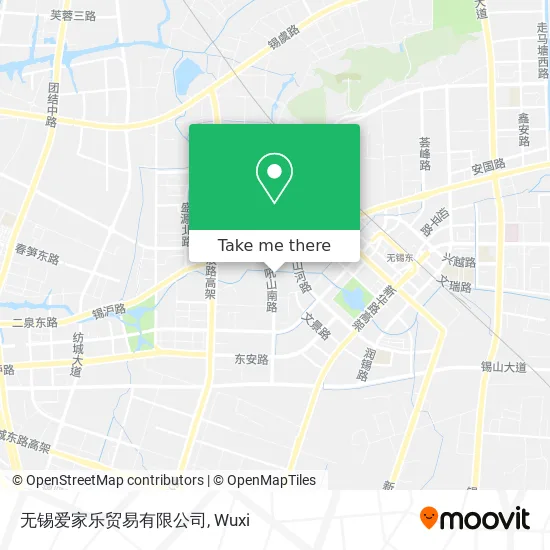 无锡爱家乐贸易有限公司 map
