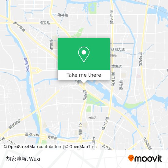 胡家渡桥 map