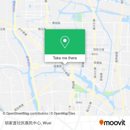 胡家渡社区惠民中心 map