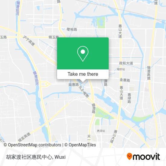 胡家渡社区惠民中心 map