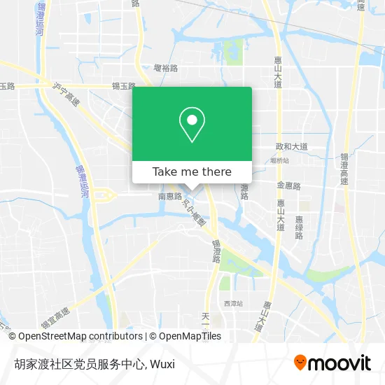 胡家渡社区党员服务中心 map