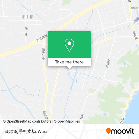 胡埭3g手机卖场 map