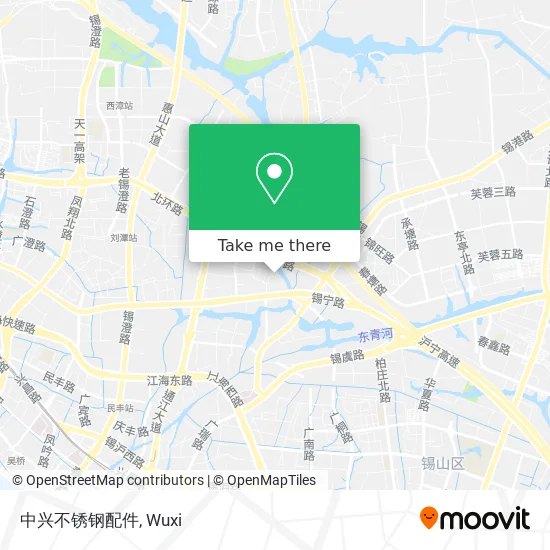 中兴不锈钢配件 map
