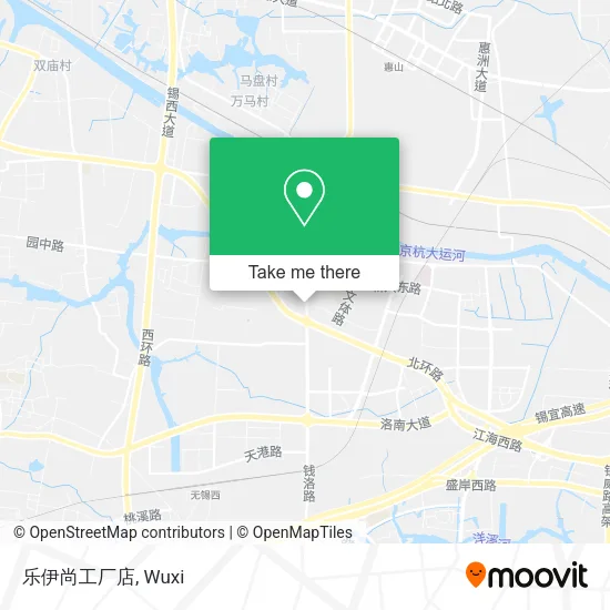 乐伊尚工厂店 map