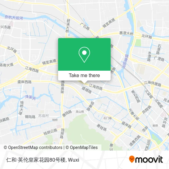 仁和·英伦皇家花园80号楼 map