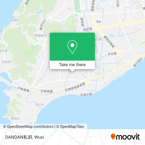 DANDAN私厨 map