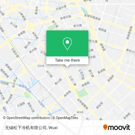无锡松下冷机有限公司 map
