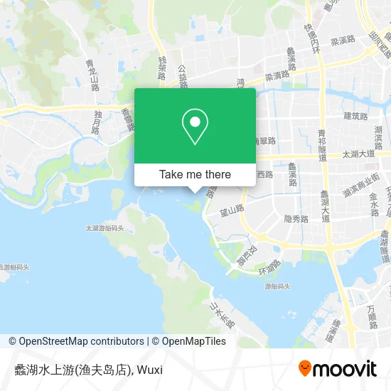 蠡湖水上游(渔夫岛店) map