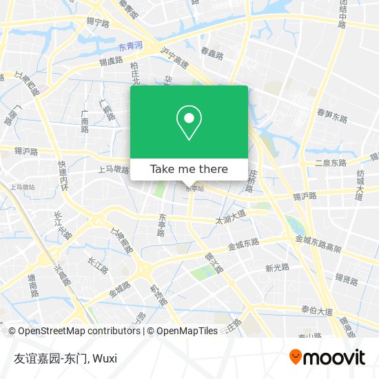友谊嘉园-东门 map
