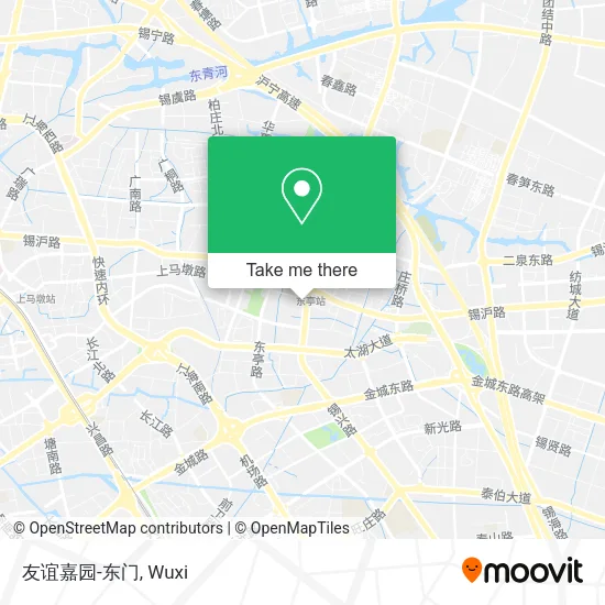 友谊嘉园-东门 map