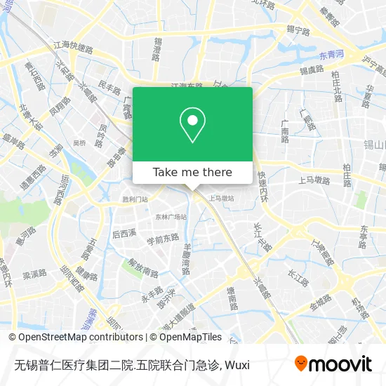 无锡普仁医疗集团二院.五院联合门急诊 map
