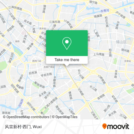 风雷新村-西门 map