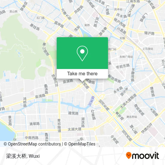 梁溪大桥 map