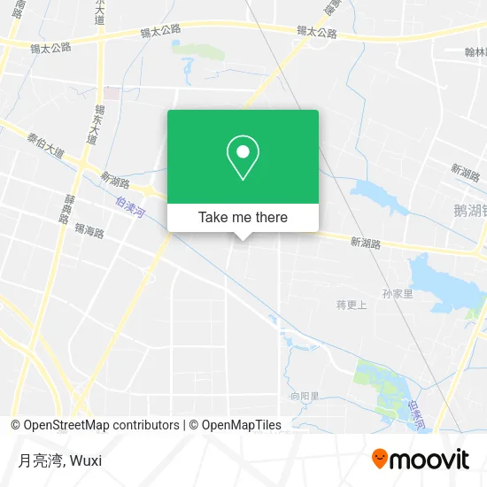 月亮湾 map