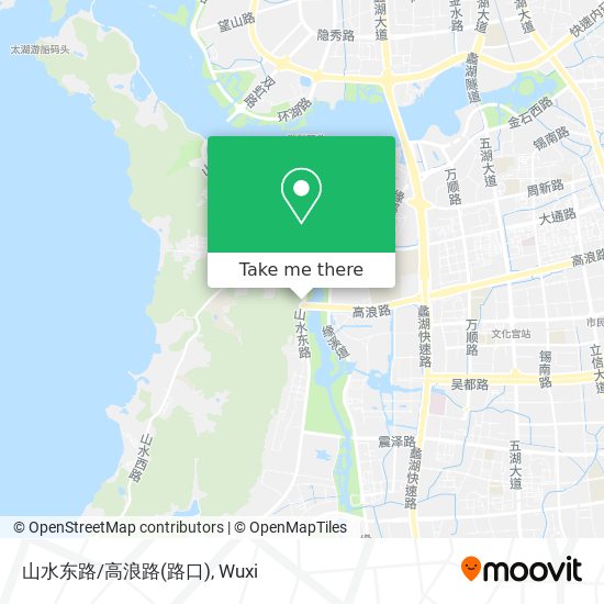 山水东路/高浪路(路口) map