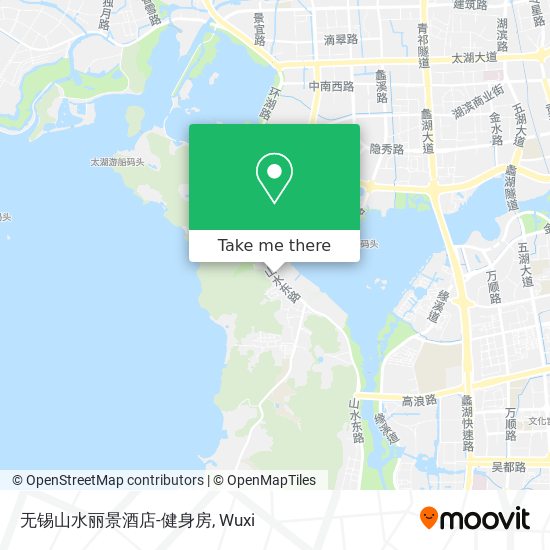 无锡山水丽景酒店-健身房 map