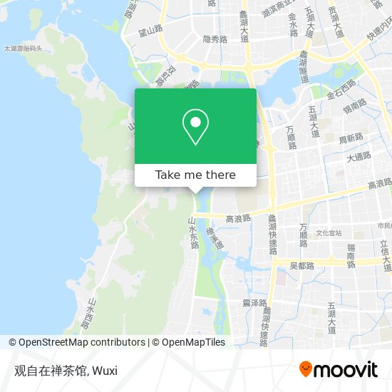 观自在禅茶馆 map