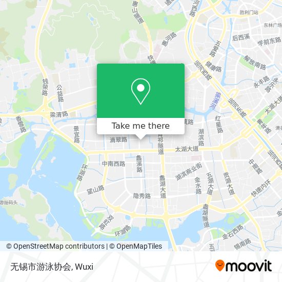 无锡市游泳协会 map