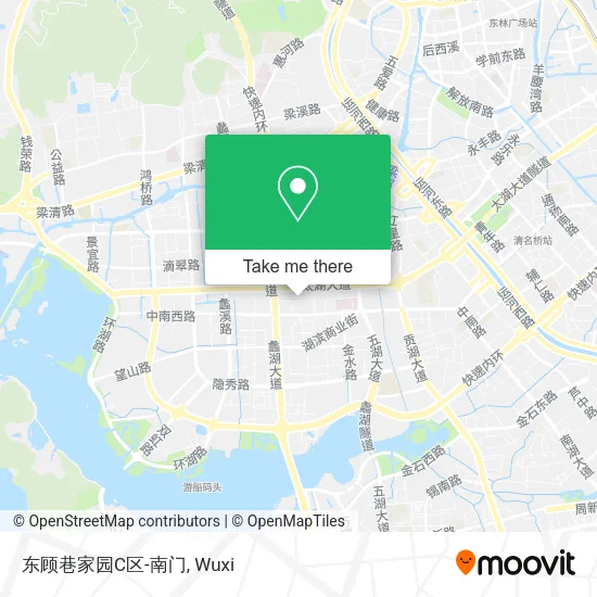 东顾巷家园C区-南门 map