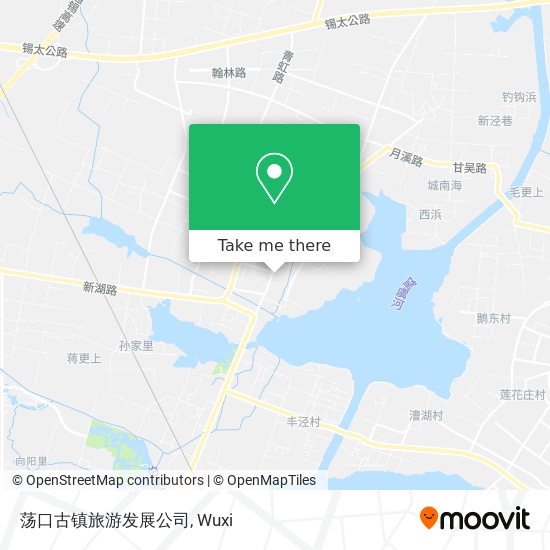 荡口古镇旅游发展公司 map