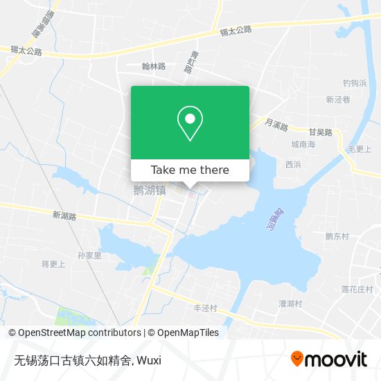 无锡荡口古镇六如精舍 map