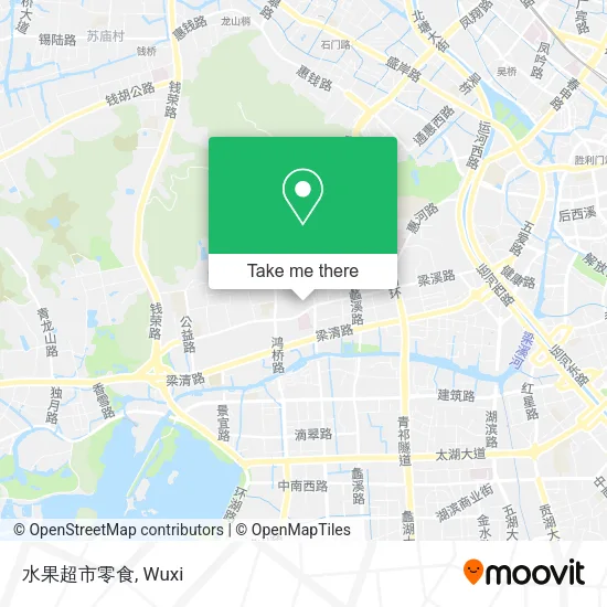 水果超市零食 map