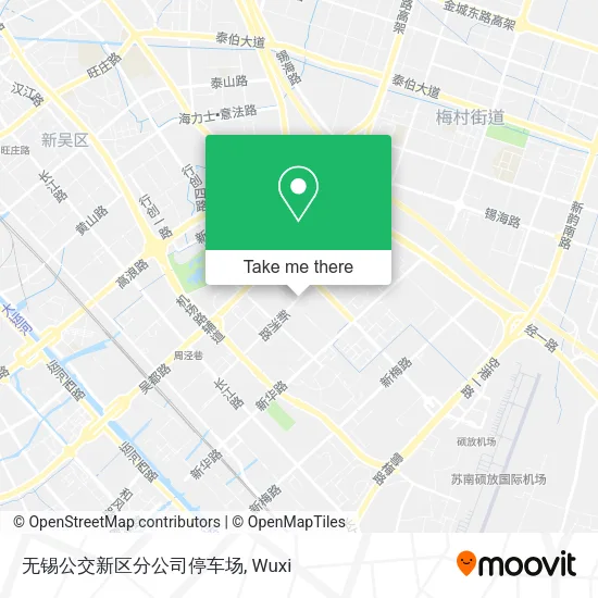 无锡公交新区分公司停车场 map