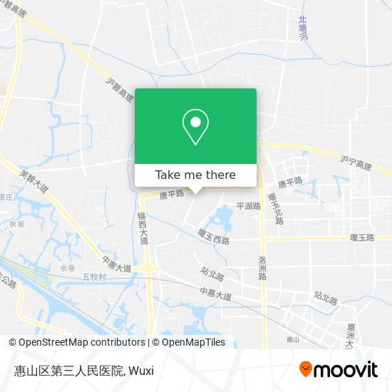 惠山区第三人民医院 map
