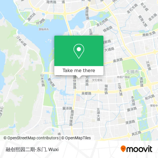 融创熙园二期-东门 map