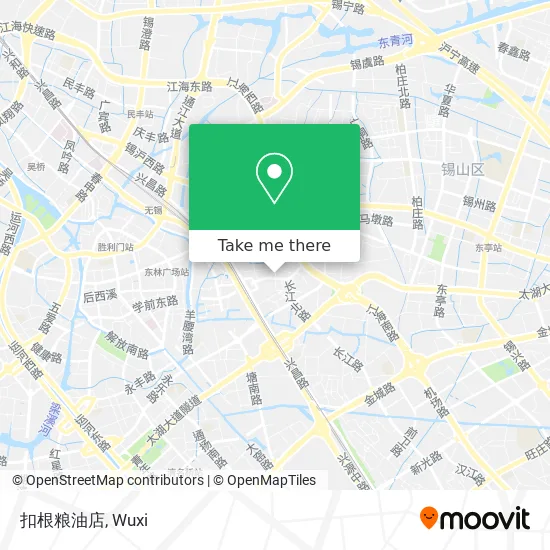 扣根粮油店 map