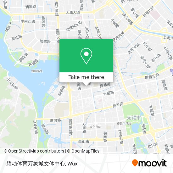 耀动体育万象城文体中心 map