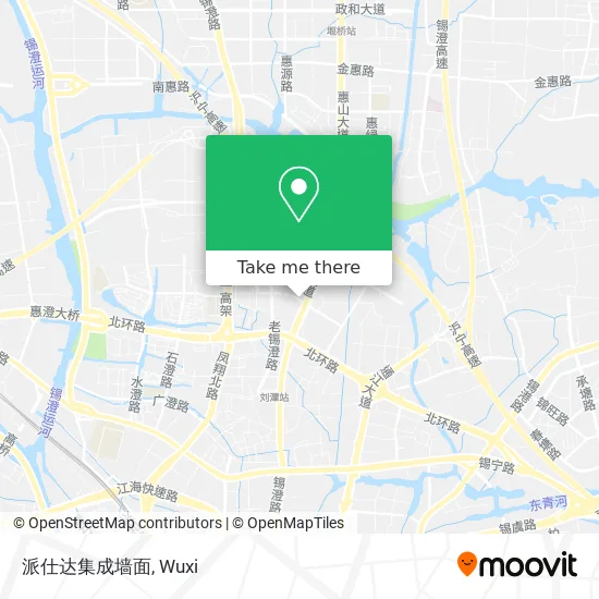 派仕达集成墙面 map