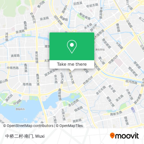 中桥二村-南门 map