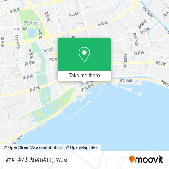 红周路/太湖路(路口) map