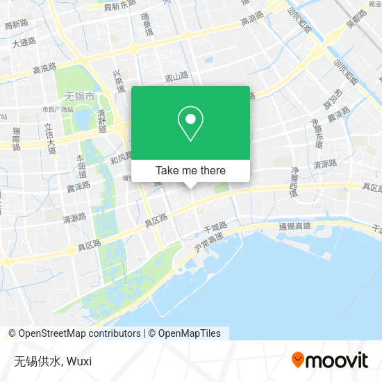 无锡供水 map