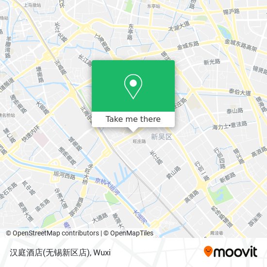 汉庭酒店(无锡新区店) map