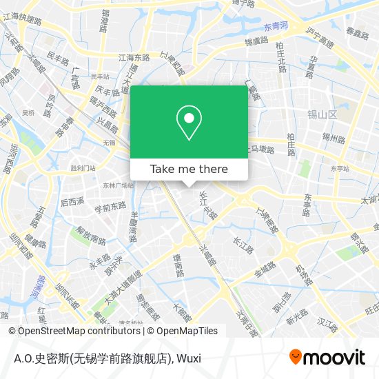 A.O.史密斯(无锡学前路旗舰店) map