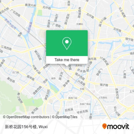 新桥花园156号楼 map