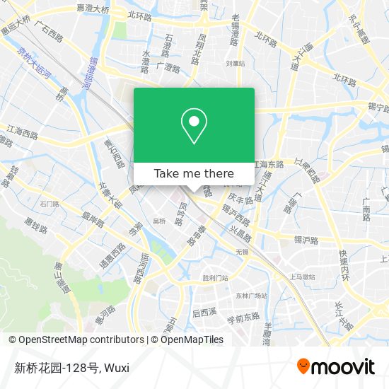 新桥花园-128号 map