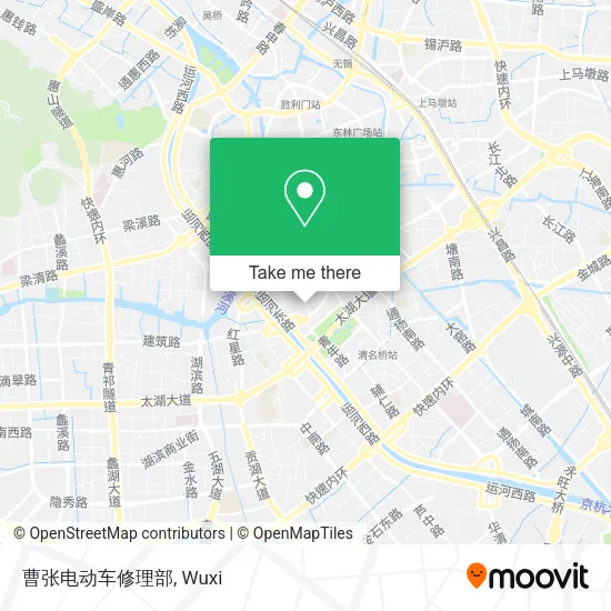 曹张电动车修理部 map