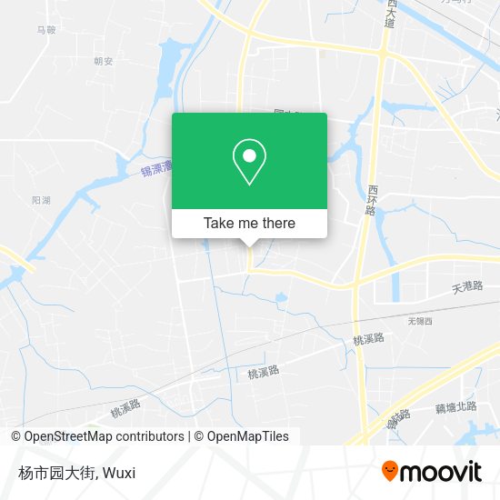 杨市园大街 map