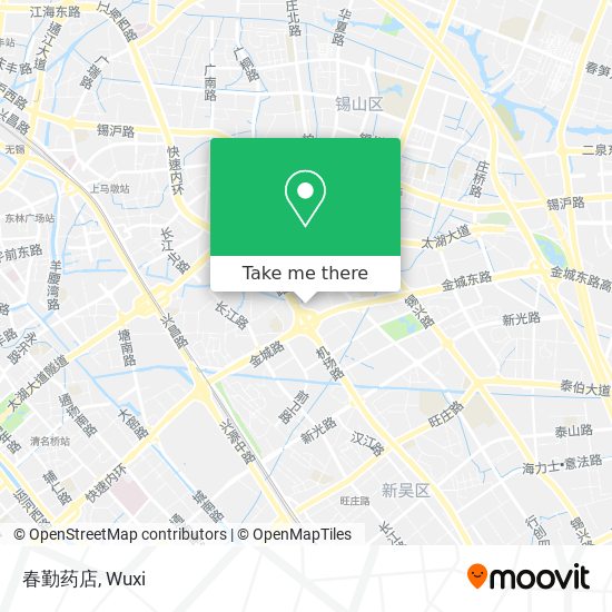 春勤药店 map