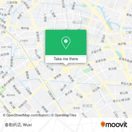 春勤药店 map