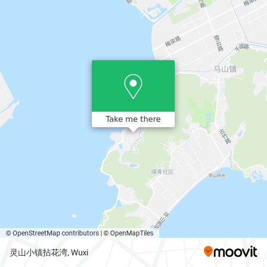 灵山小镇拈花湾 map
