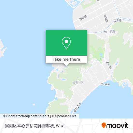滨湖区本心庐拈花禅房客栈 map
