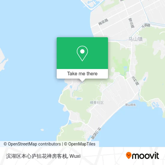 滨湖区本心庐拈花禅房客栈 map